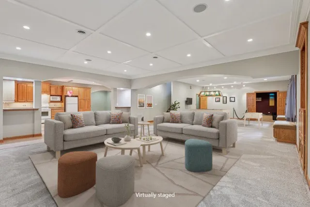 a front view of a house having yard