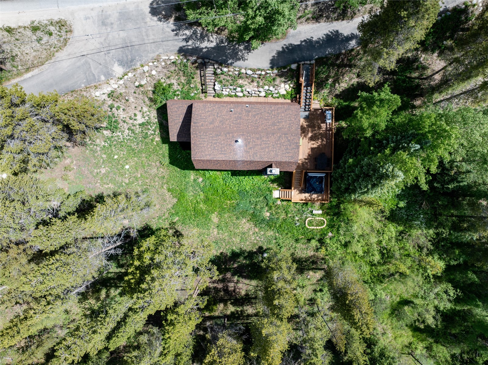 384 Blue Ridge Road Breckenridge, CO 80424 - Photo 36 of 39 an aerial view of a house with a yard