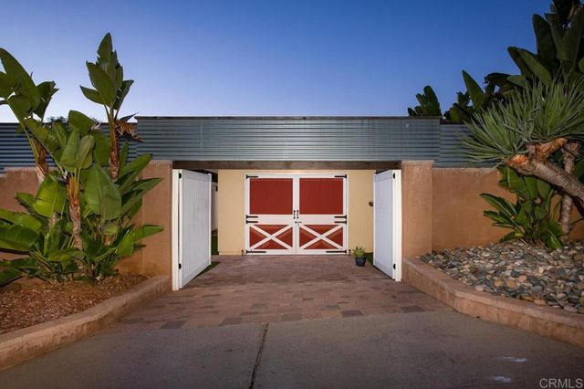 a view of a house with a patio