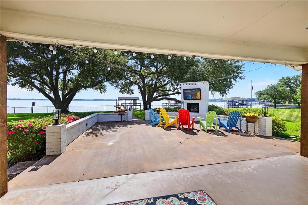 114 Baker B Ranch Road Trinidad, TX 75163 - Photo 22 of 25 a view of a swimming pool with a patio and a yard