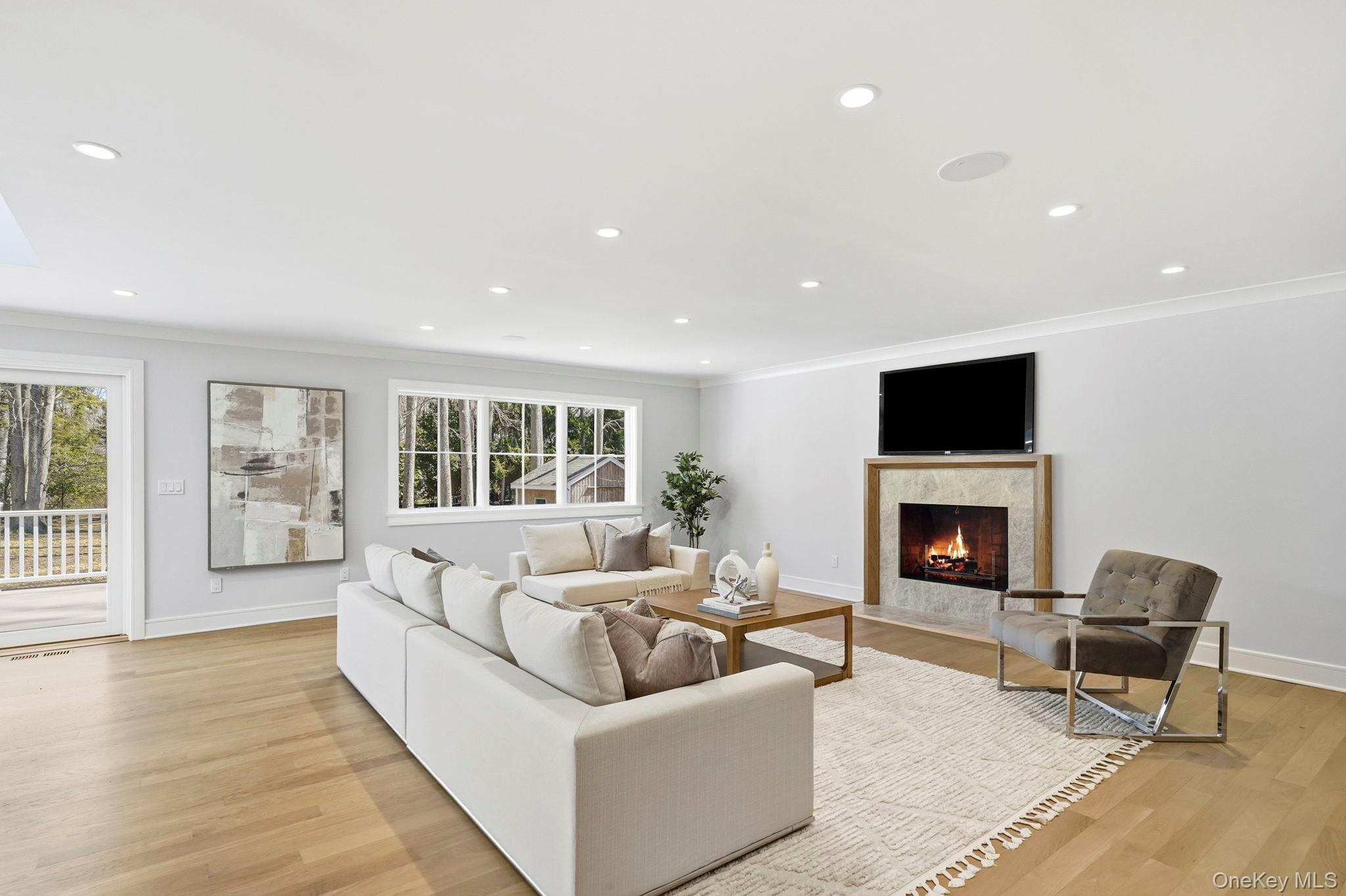 39 A Barlow Lane Rye, NY 10580 - Photo 15 of 43 Family Room with Fireplace