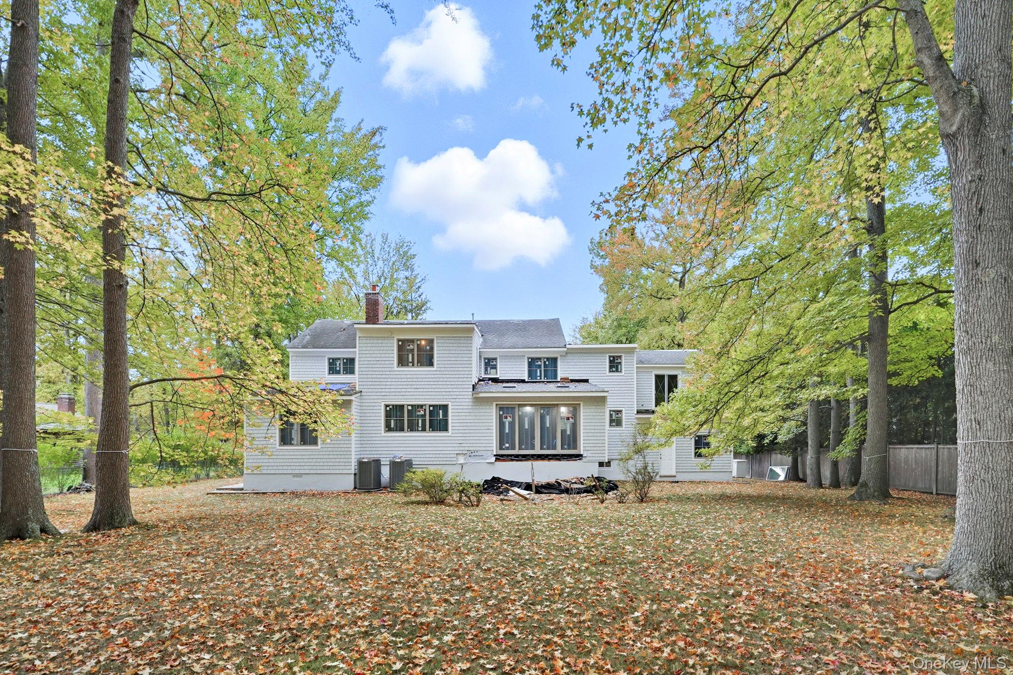 39 A Barlow Lane Rye, NY 10580 - Photo 39 of 43 Rear Exterior of Home and Yard - All New Sod Being Installed in April 2026