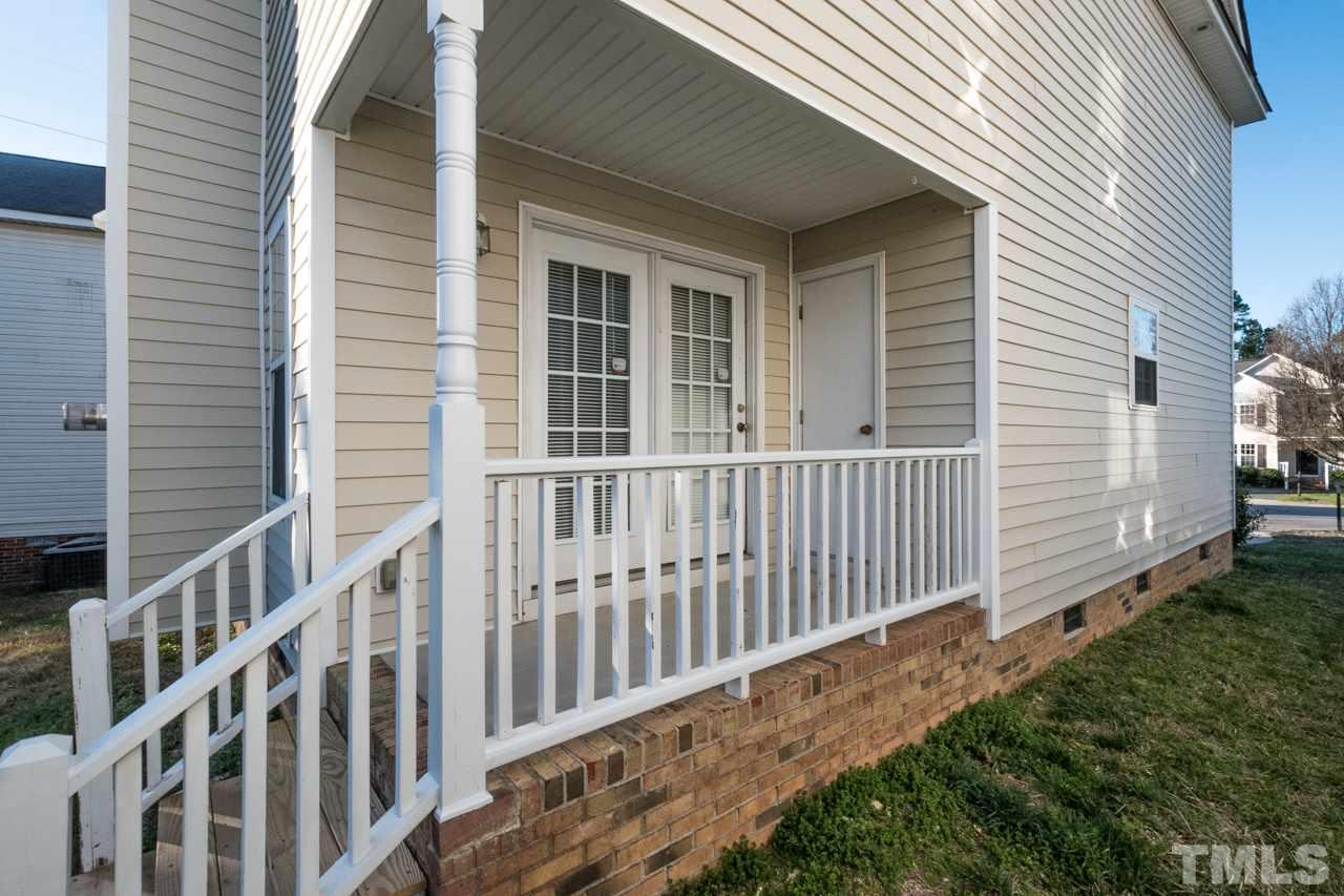 4312 Windlass Court Raleigh, NC 27616 - Photo 20 of 22 a view of a house with backyard and porch
