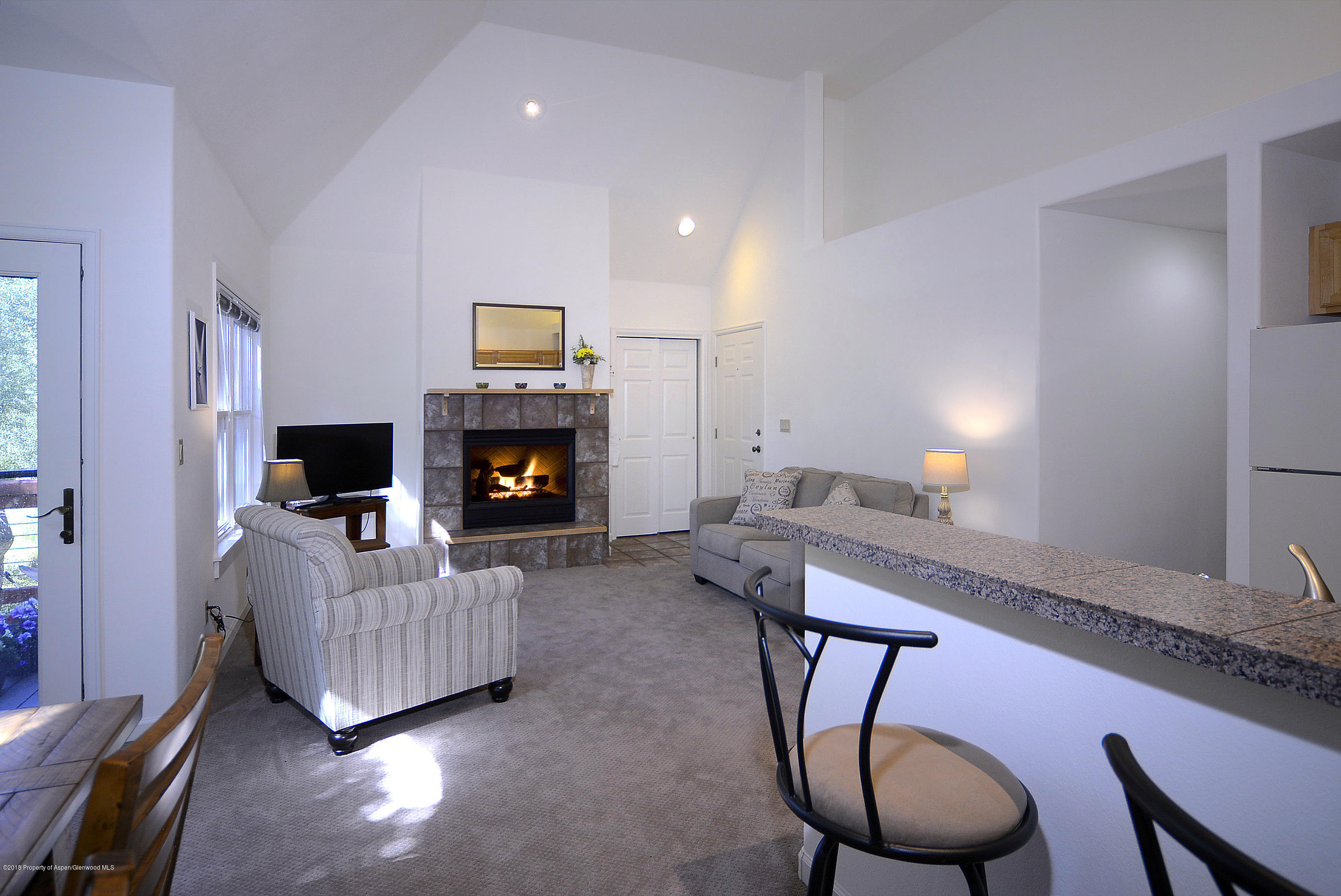 855 Gold Rivers Court, Unit 21D Basalt, CO 81621 - Photo 8 of 15 Fireplace/Living Room
