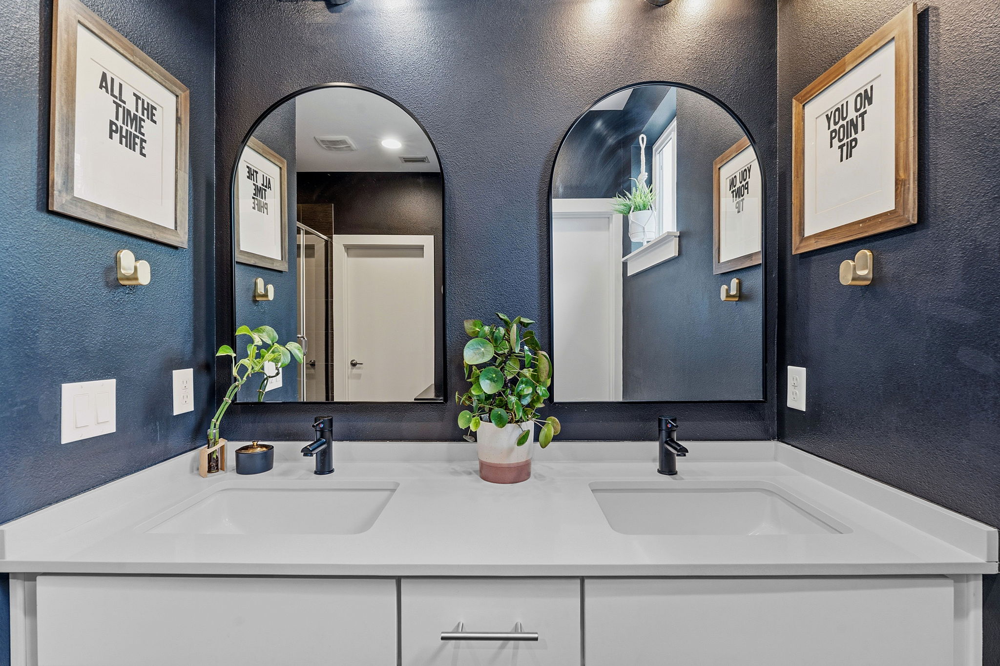 3001 Del Curto Road, Unit 31 Austin, TX 78704 - Photo 19 of 32 a bathroom with a sink and a mirror