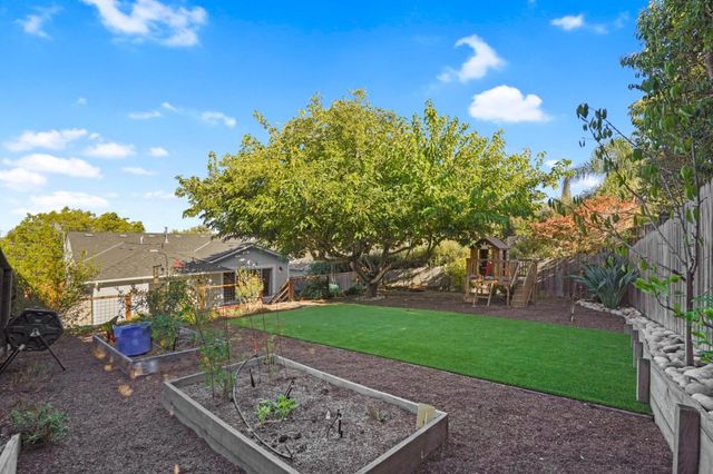 a view of garage with garage