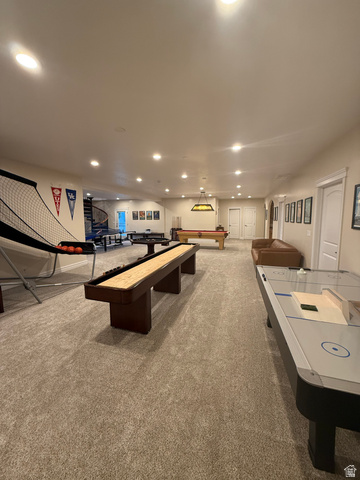 3145 South 500 West Vernal, UT 84078 - Photo 20 of 64 Game room featuring recessed lighting and billiards