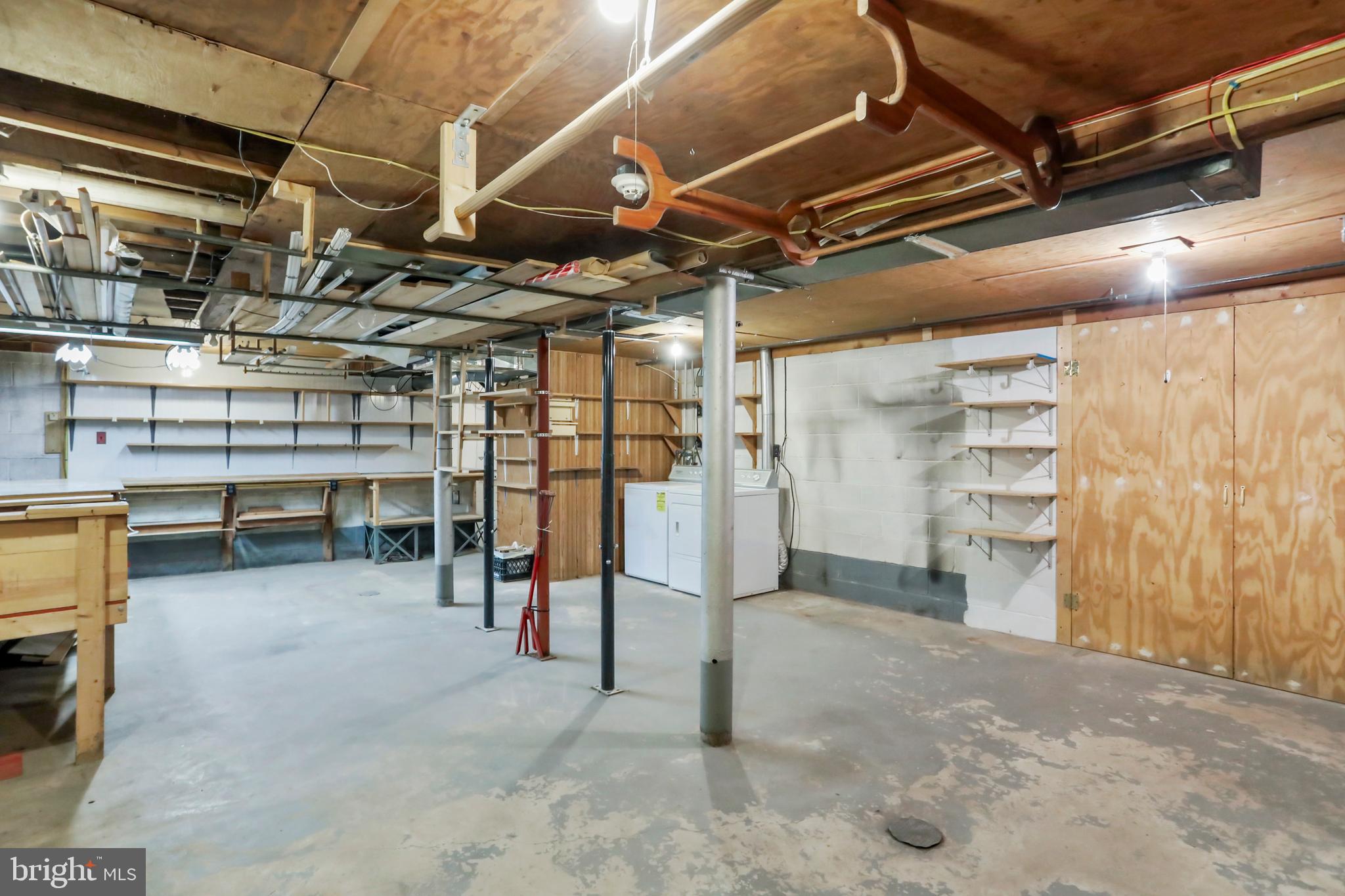 208 Fulton Street Hancock, MD 21750 - Photo 24 of 33 a view of empty room with wooden ceiling