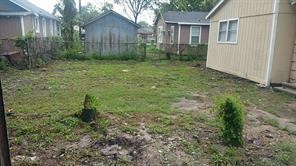 408 Robert Lee Road Houston, TX 77009 - Photo 8 of 13 a view of a backyard with plants and large tree