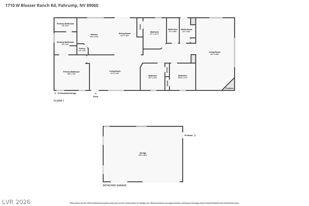1710 West Blosser Ranch Road Pahrump, NV 89060 - Photo 3 of 40