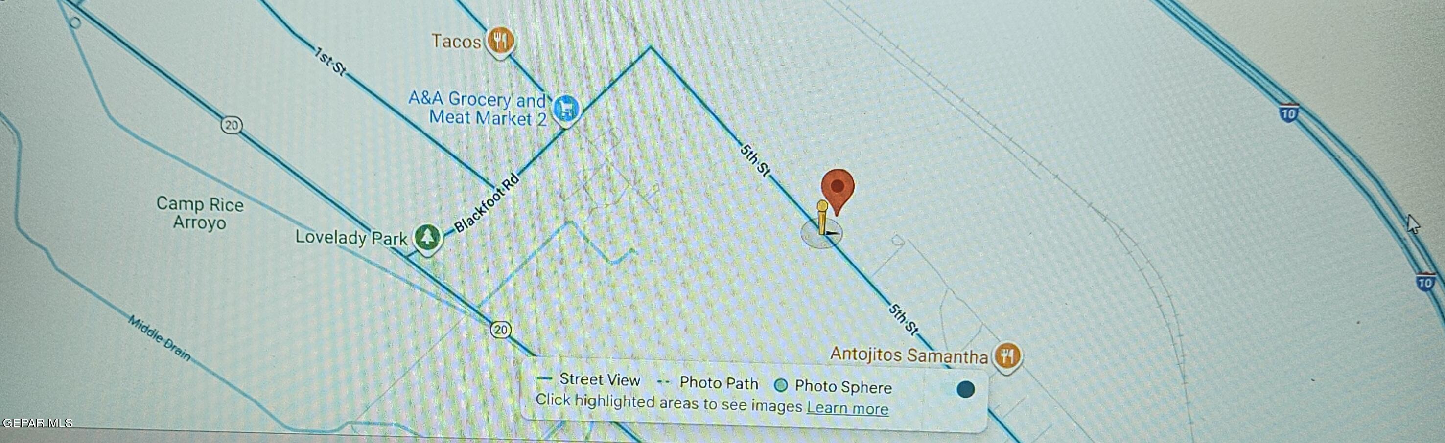 265 5th Street Fort Hancock, TX 79839 - Photo 3 of 8 map