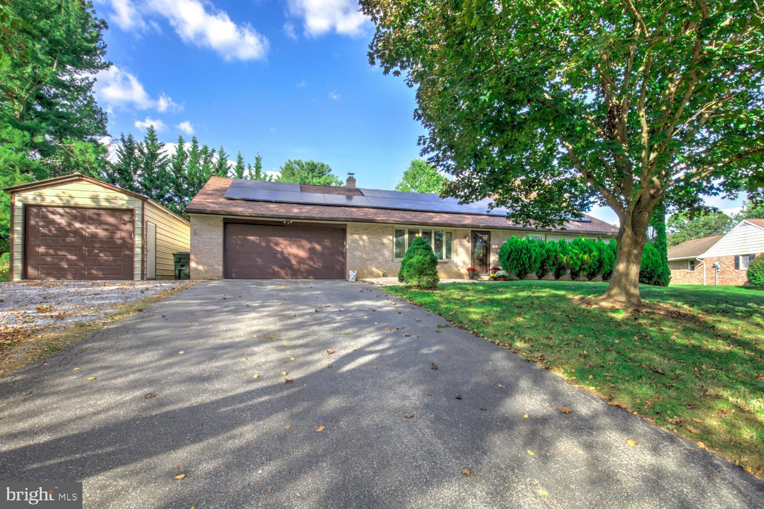 912 Perry Road Lititz, PA 17543 - Photo 43 of 50 a front view of a house with garden