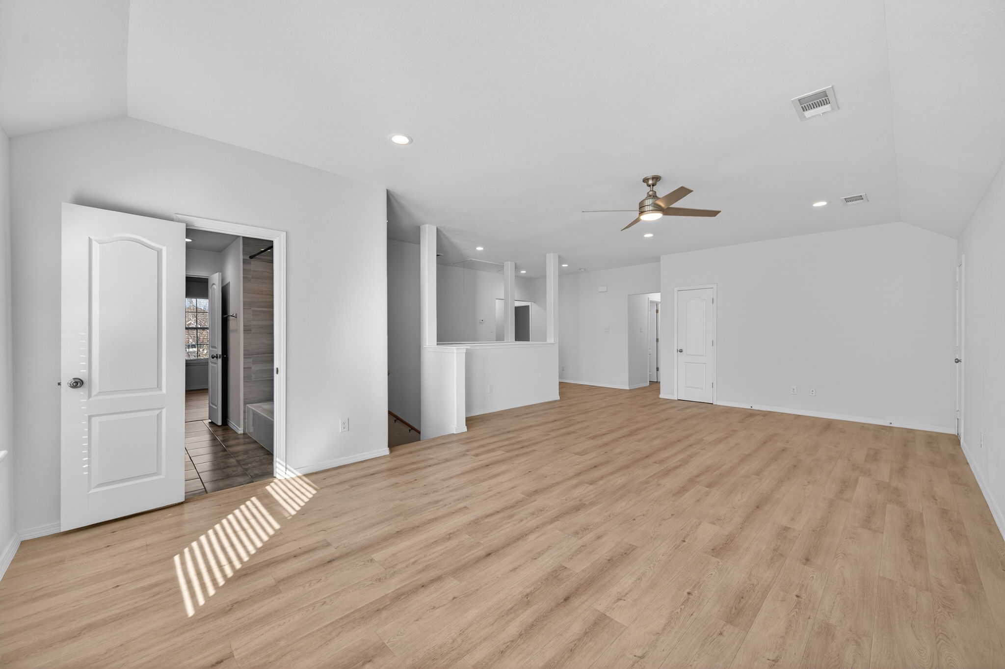 2305 Gavin Trail Pflugerville, TX 78660 - Photo 22 of 40 a view of empty room with wooden floor