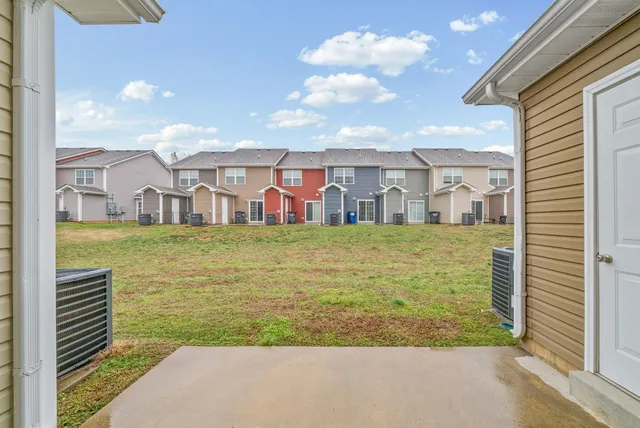 a front view of house with yard