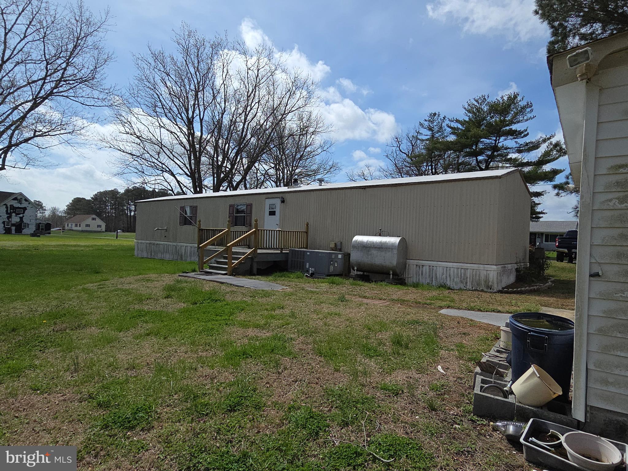 6945 Cherrix Road Girdletree, MD 21829 - Photo 12 of 20 rear of house