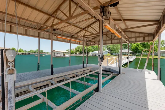 a view of a field with clear sky