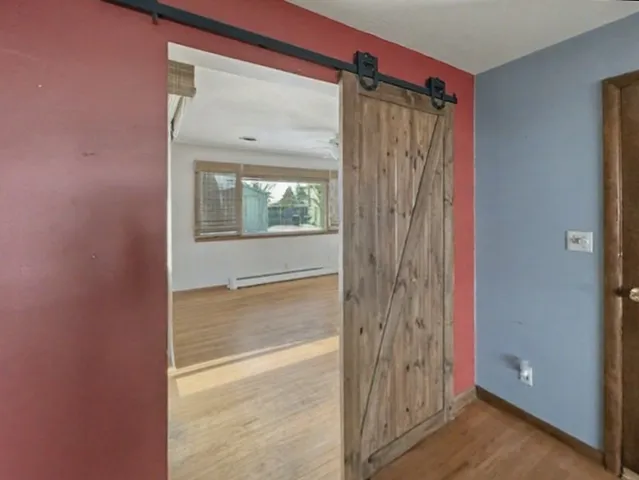 a view of a small space