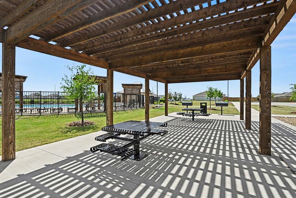 10004 Thornapple Road Fort Worth, TX 76179 - Photo 36 of 39 a view of a backyard