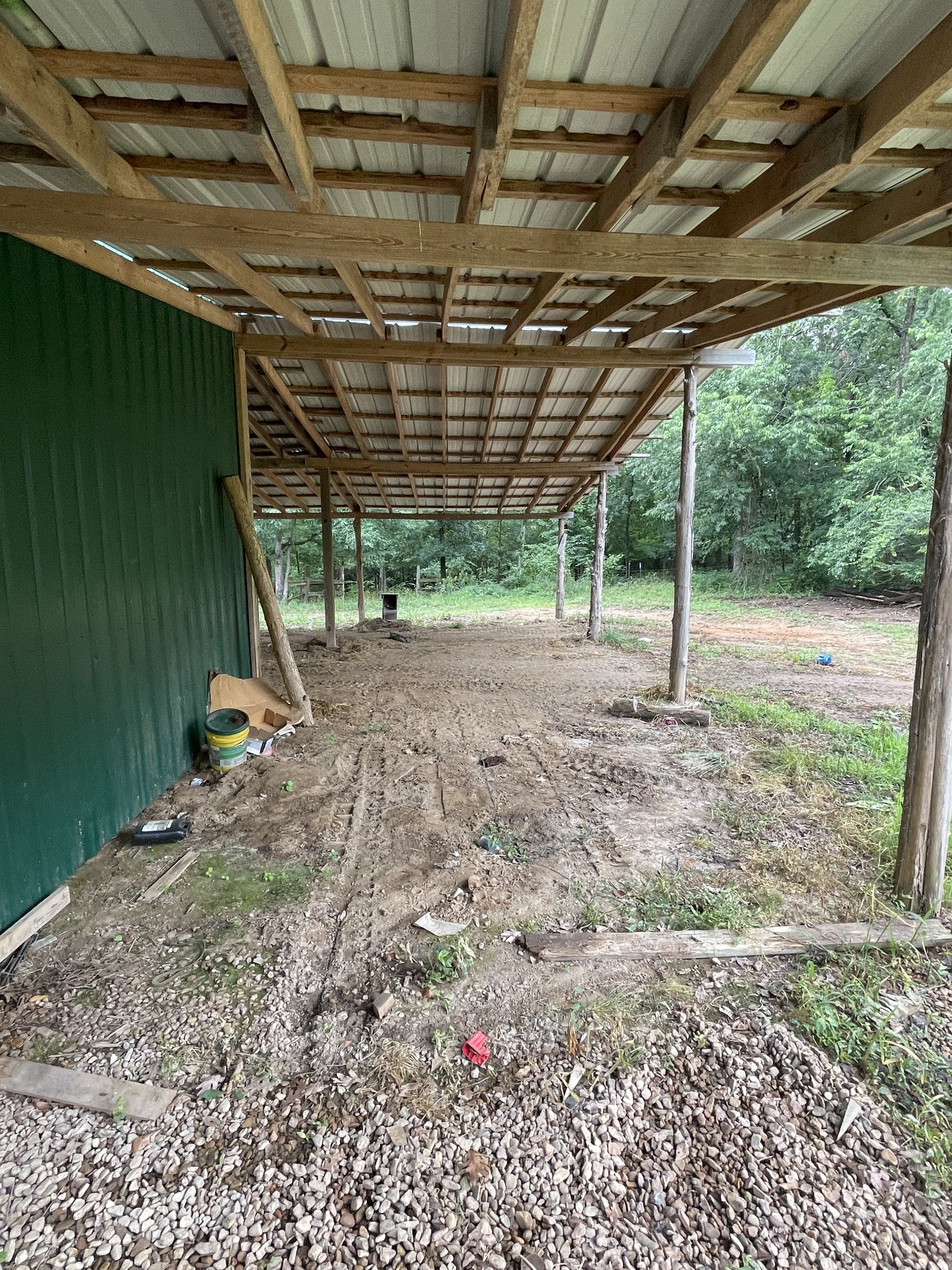 379 Dady Road McEwen, TN 37101 - Photo 16 of 34 a view of a backyard with wooden fence