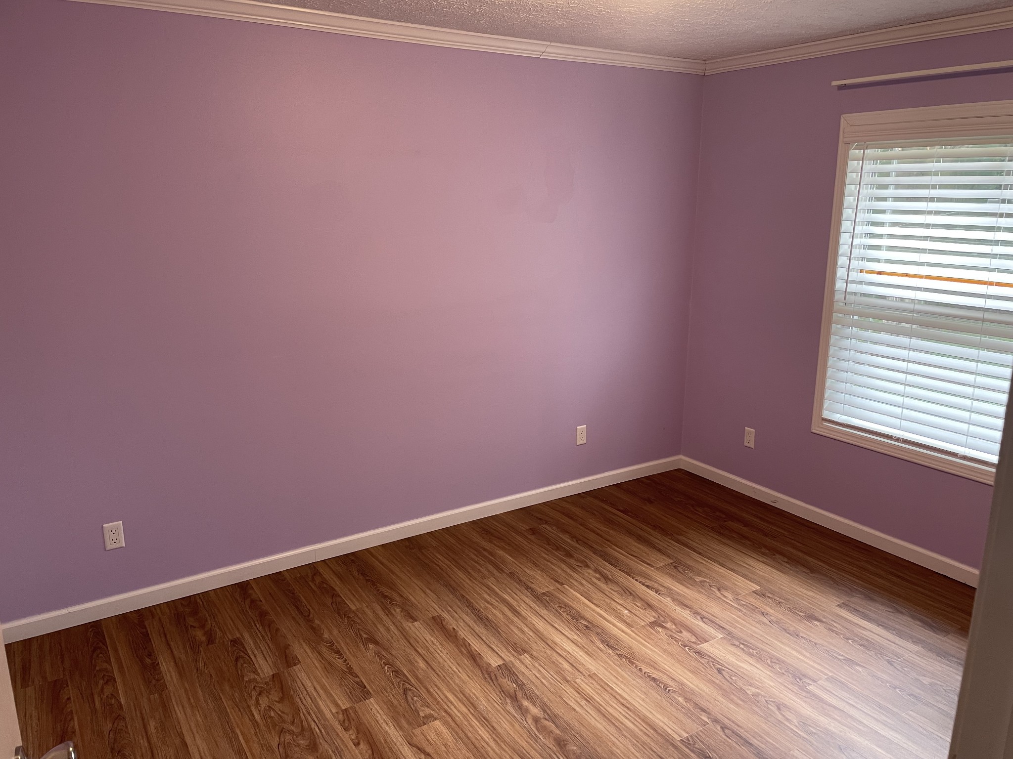 379 Dady Road McEwen, TN 37101 - Photo 31 of 34 a view of an empty room with wooden floor and a window