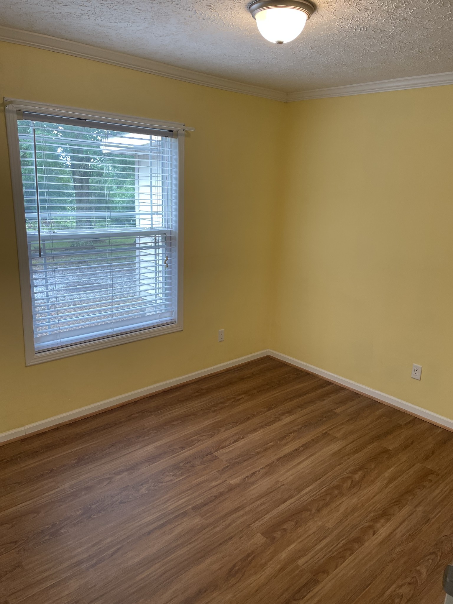 379 Dady Road McEwen, TN 37101 - Photo 32 of 34 a view of an empty room with wooden floor and a window