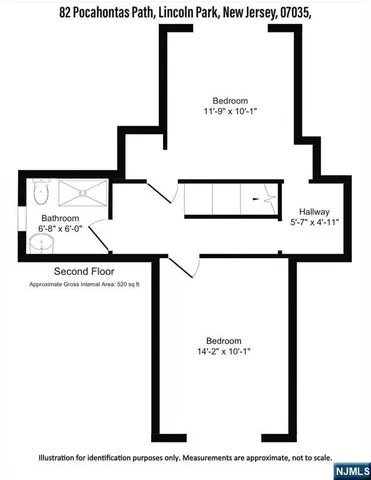 $649,888 | 82 Pocahontas Path, Lincoln Park, NJ 07035