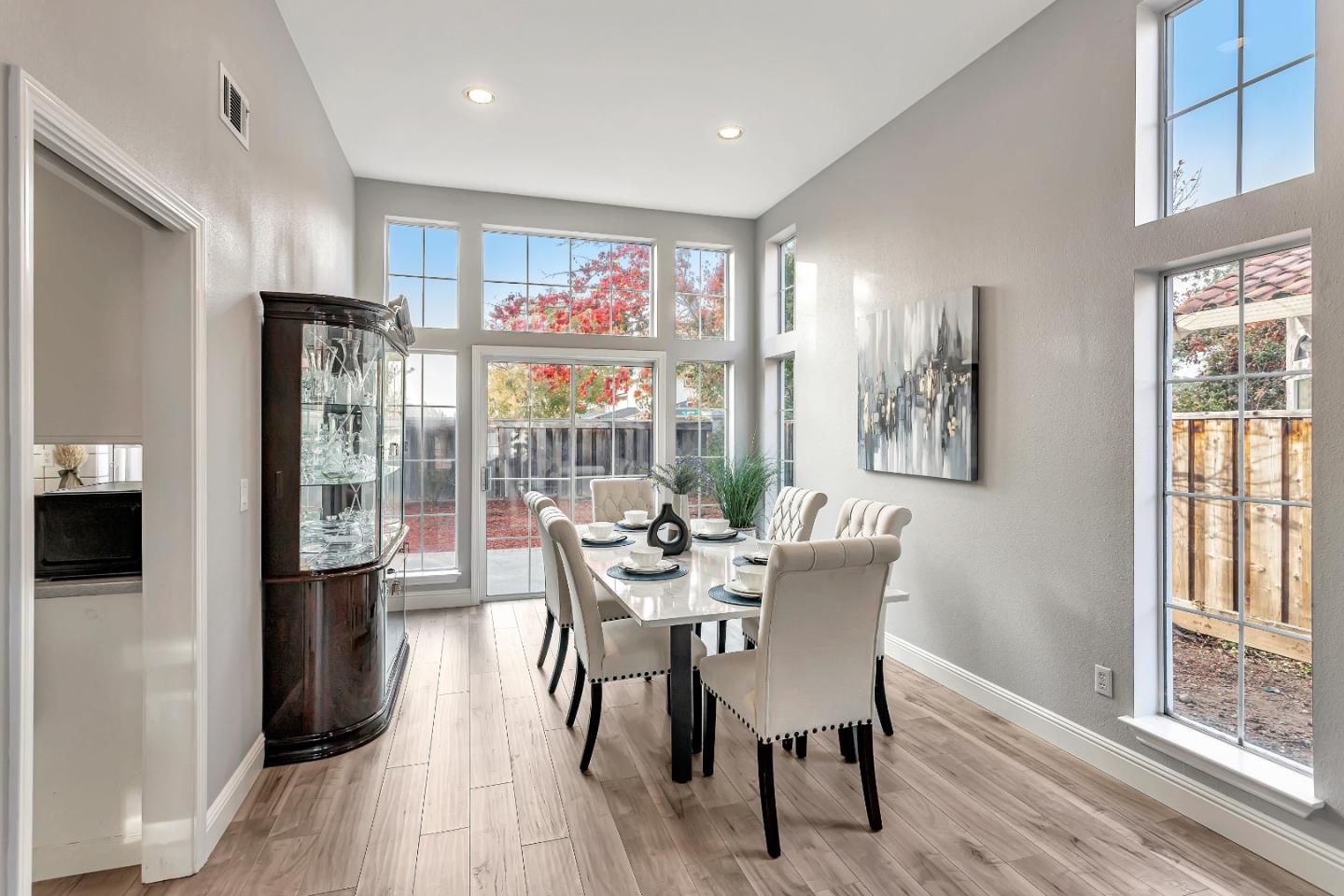 1173 Eagle Ridge Way Milpitas, CA 95035 - Photo 12 of 30 a dining room with furniture window wooden floor