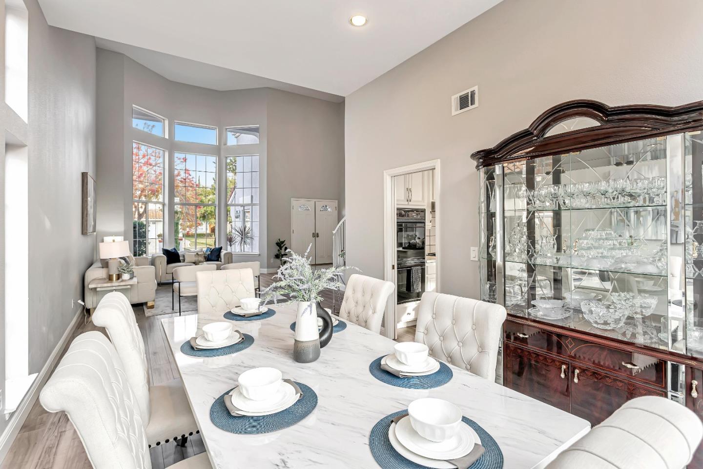 1173 Eagle Ridge Way Milpitas, CA 95035 - Photo 14 of 30 a dining room with furniture window and wooden floor