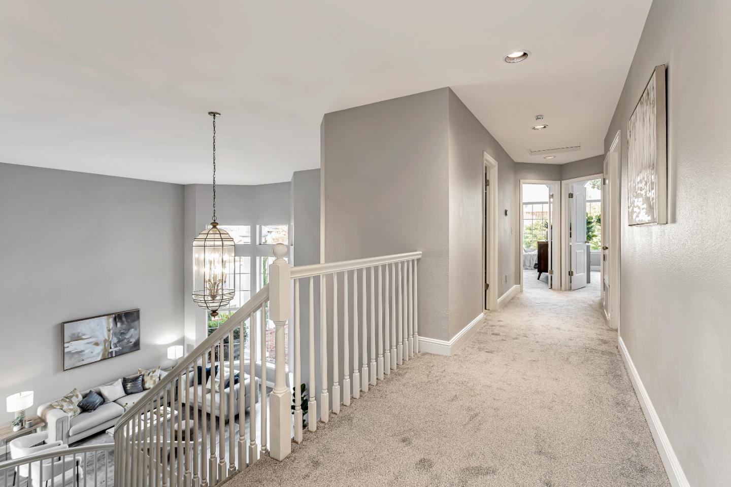 1173 Eagle Ridge Way Milpitas, CA 95035 - Photo 15 of 30 a view of a hallway with windows