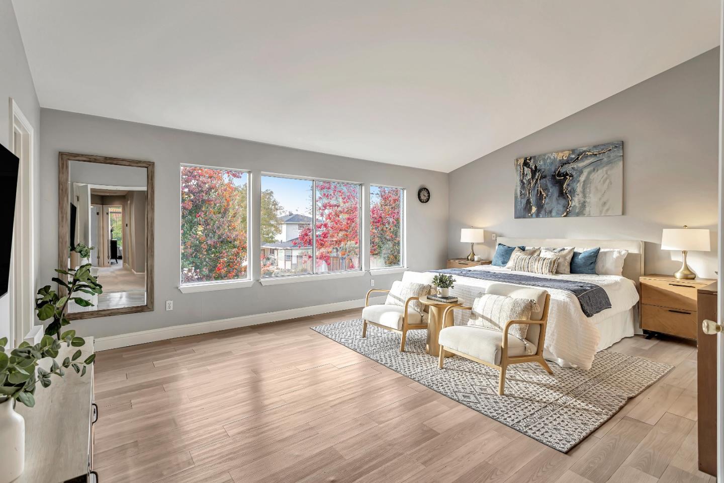 1173 Eagle Ridge Way Milpitas, CA 95035 - Photo 16 of 30 a living room with furniture and a large window