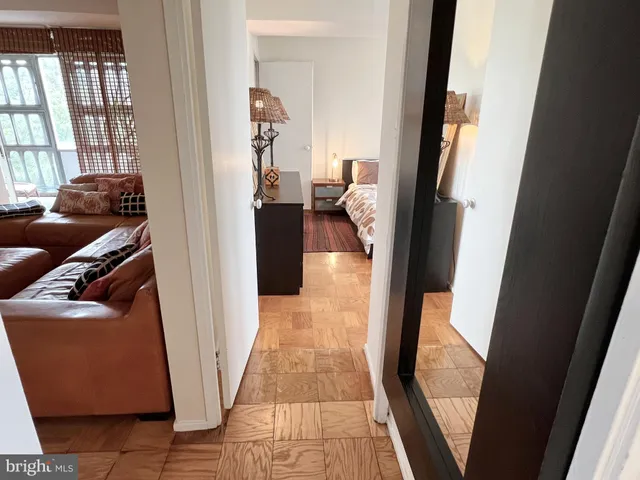 a view of a living room washer and dryer