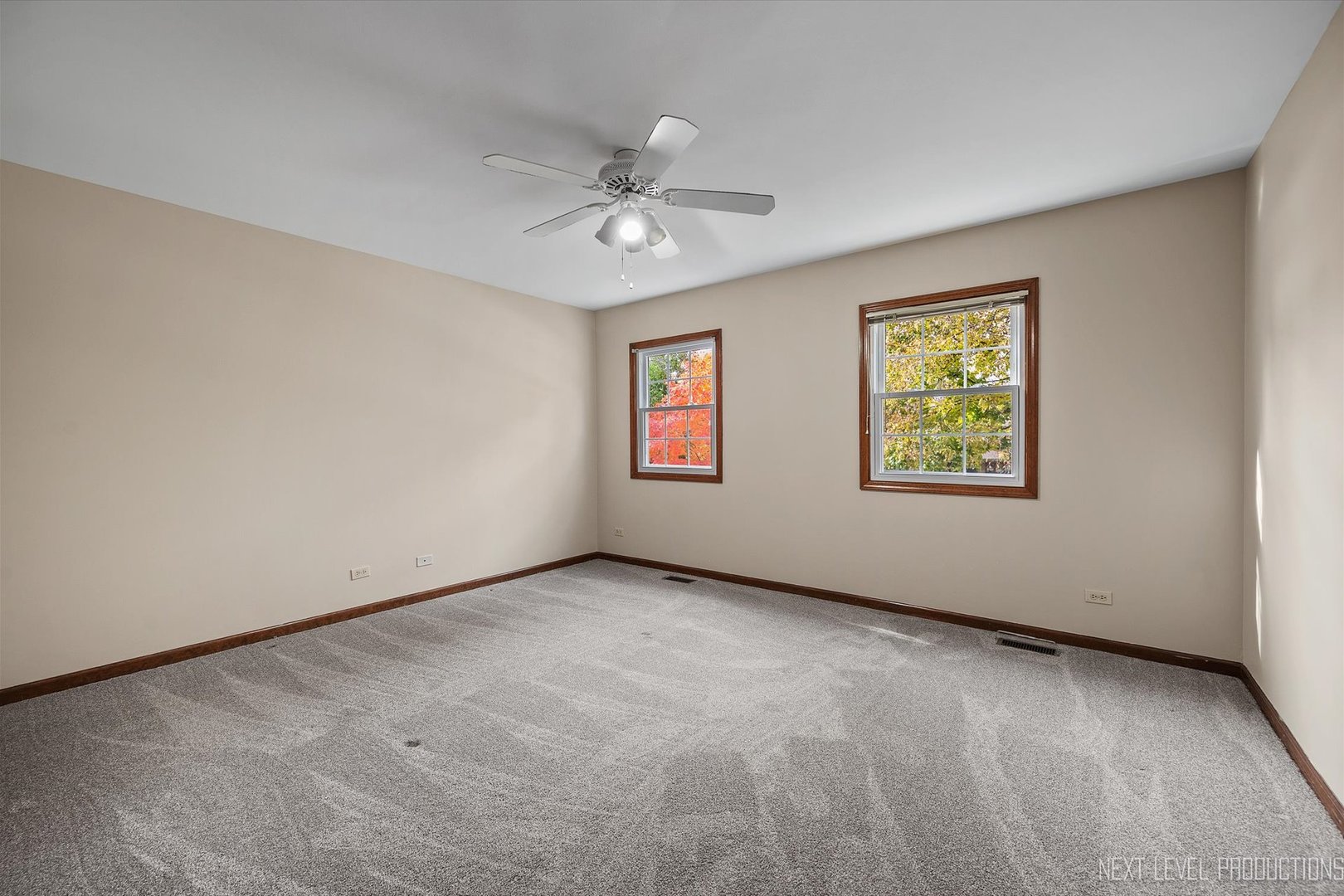 231 North Cambridge Drive Geneva, IL 60134 - Photo 25 of 34 an empty room with windows and fan