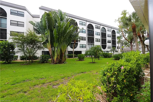 a front view of a building