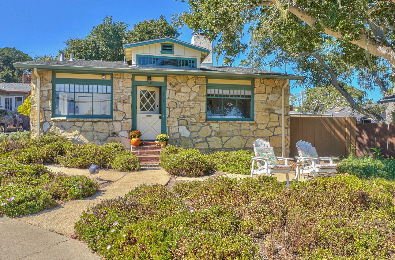 324 Eardley Avenue Pacific Grove, CA 93950 - Photo 1 of 29 a front view of a house with garden