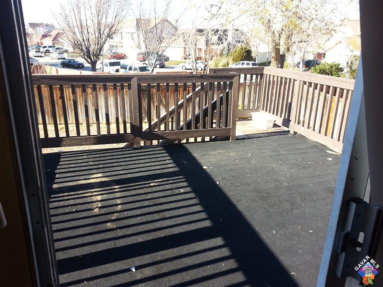 37033 Boxleaf Road Palmdale, CA 93550 - Photo 7 of 15 a view of balcony with wooden floor