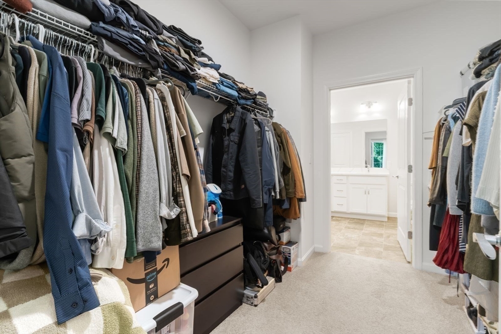 60 Coppersmith Way, Unit 304 Canton, MA 02021 - Photo 13 of 42 a view of walk in closet with clothes and shoes