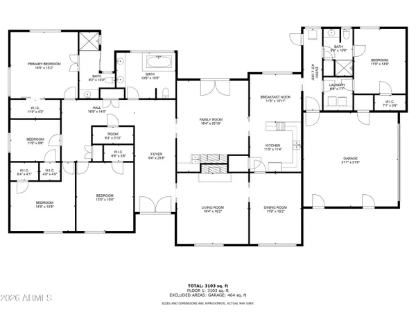 a picture of a floor plan