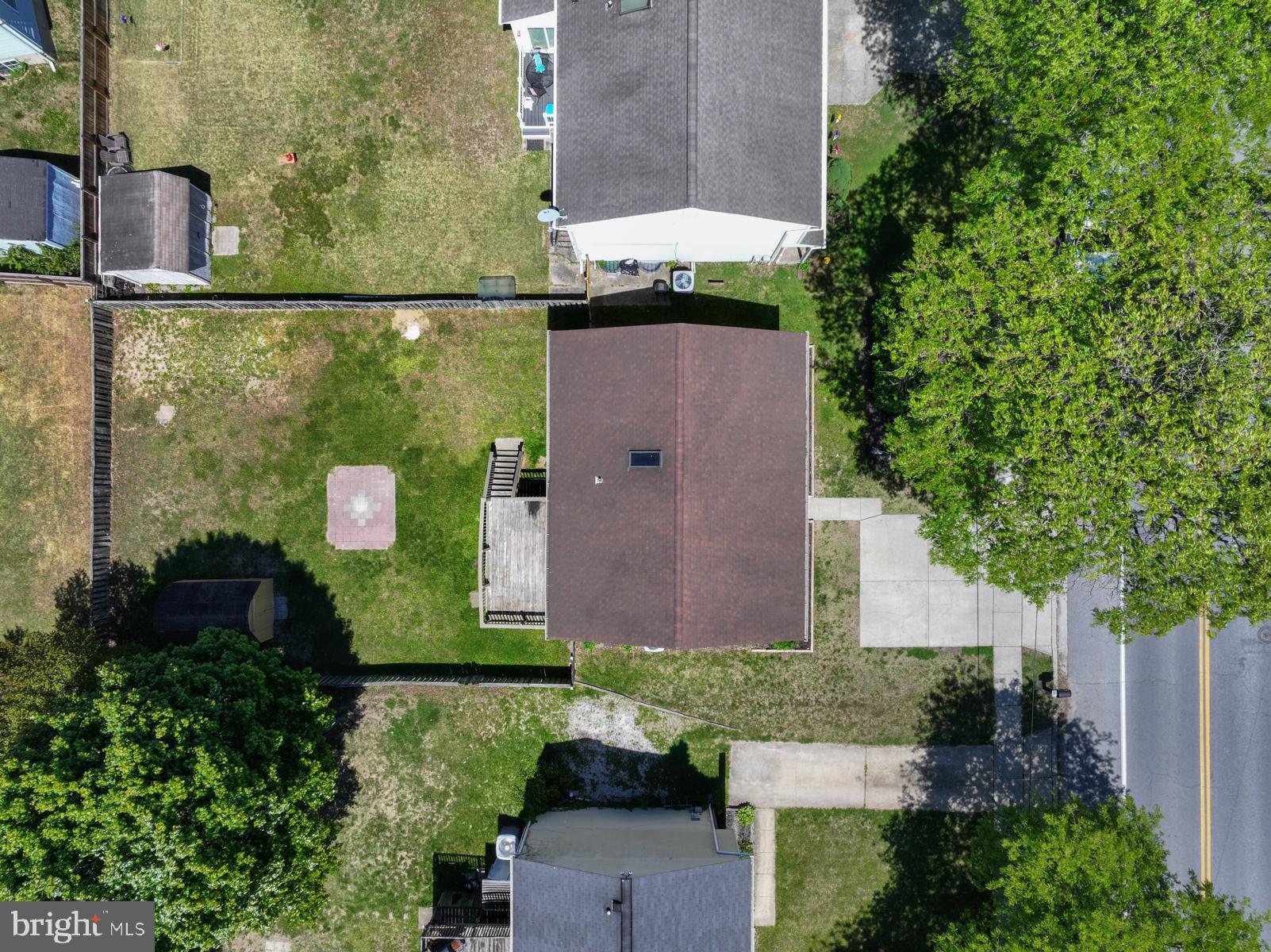 7838 Tick Neck Road Pasadena, MD 21122 - Photo 20 of 20 an aerial view of a house with a yard