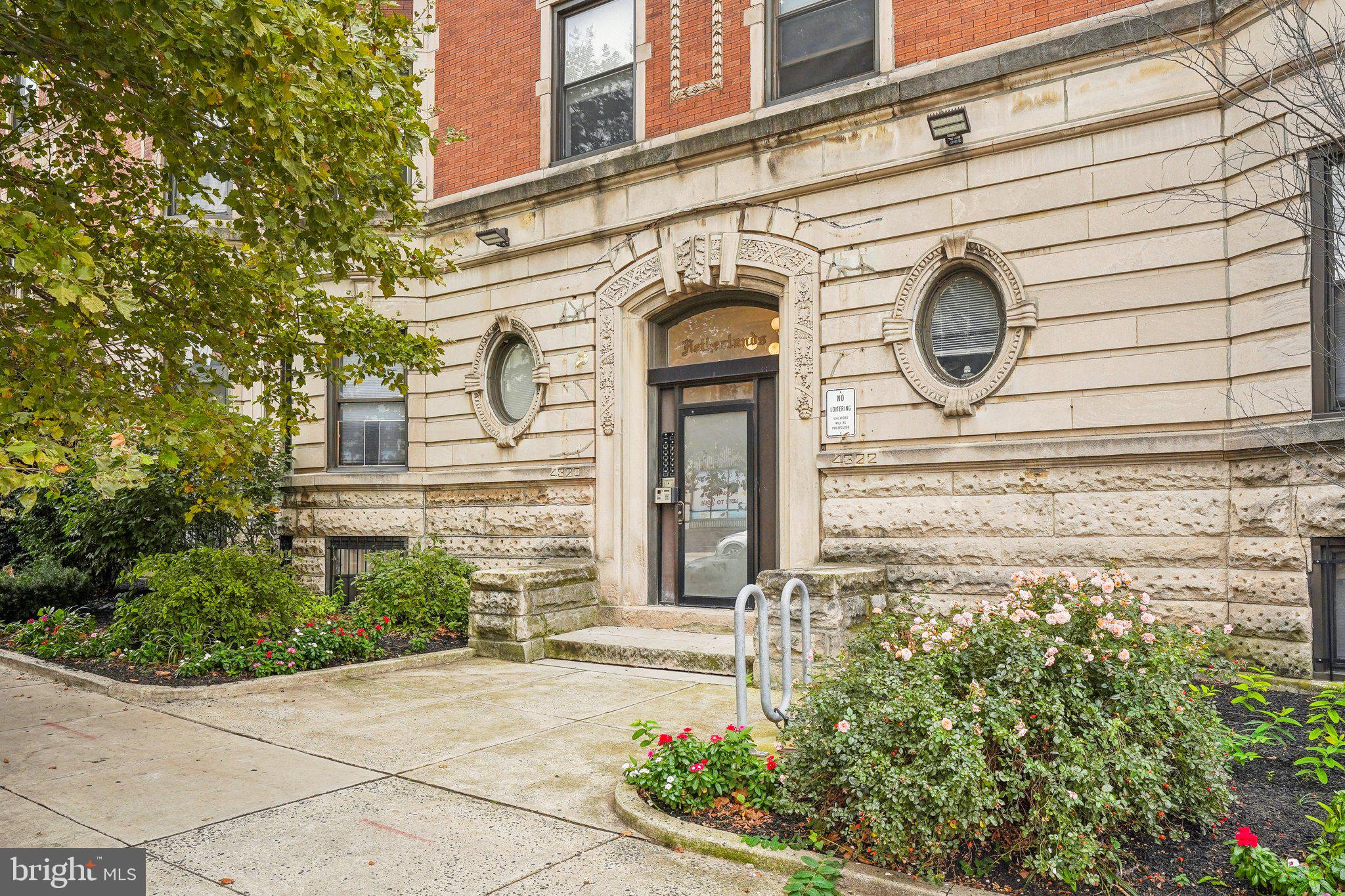 4300 Chestnut Street, Unit 1 Philadelphia, PA 19104 - Photo 26 of 30 a front view of a building with garden