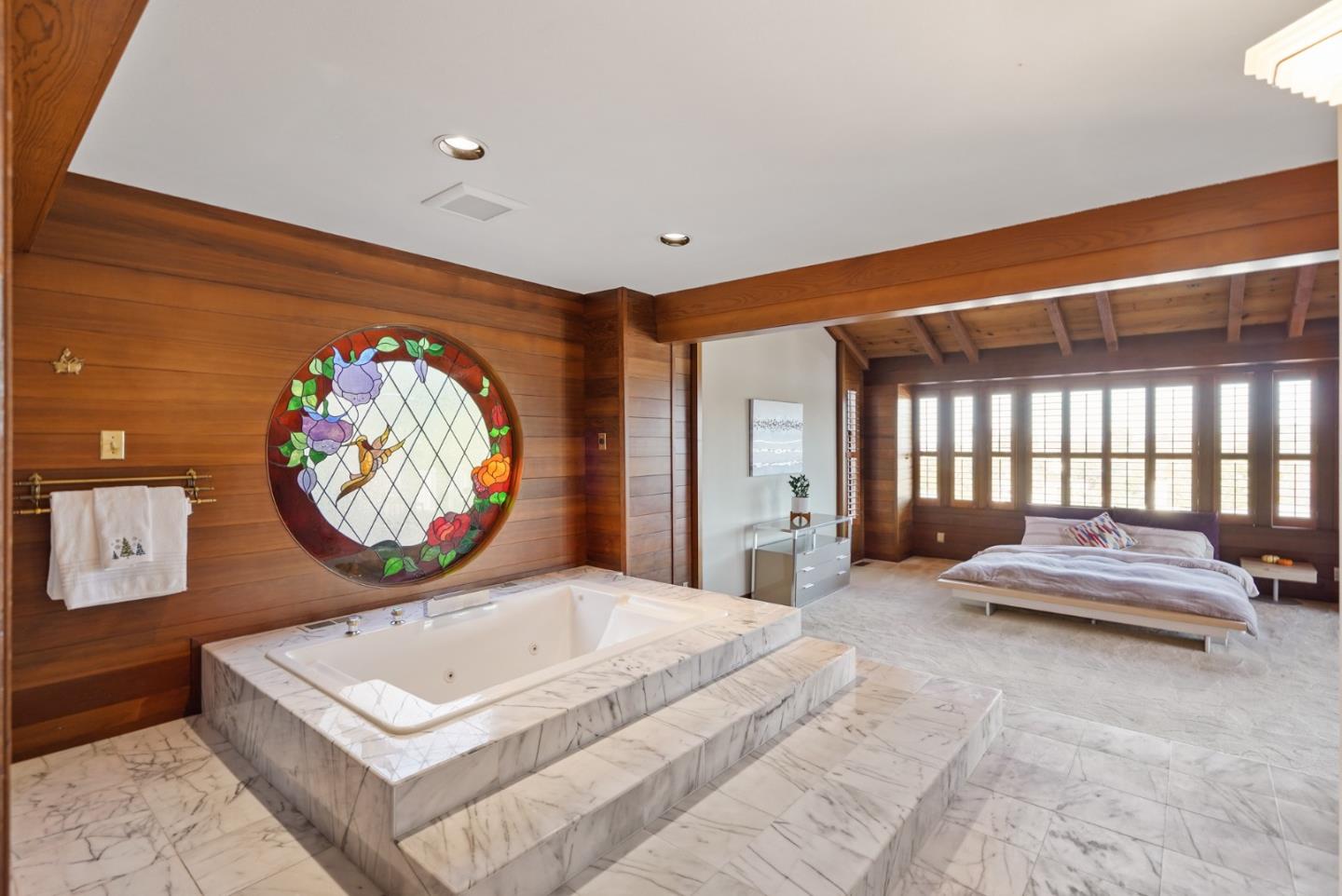 4015 Marsten Avenue Belmont, CA 94002 - Photo 38 of 53 a living room with furniture a rug and a large window