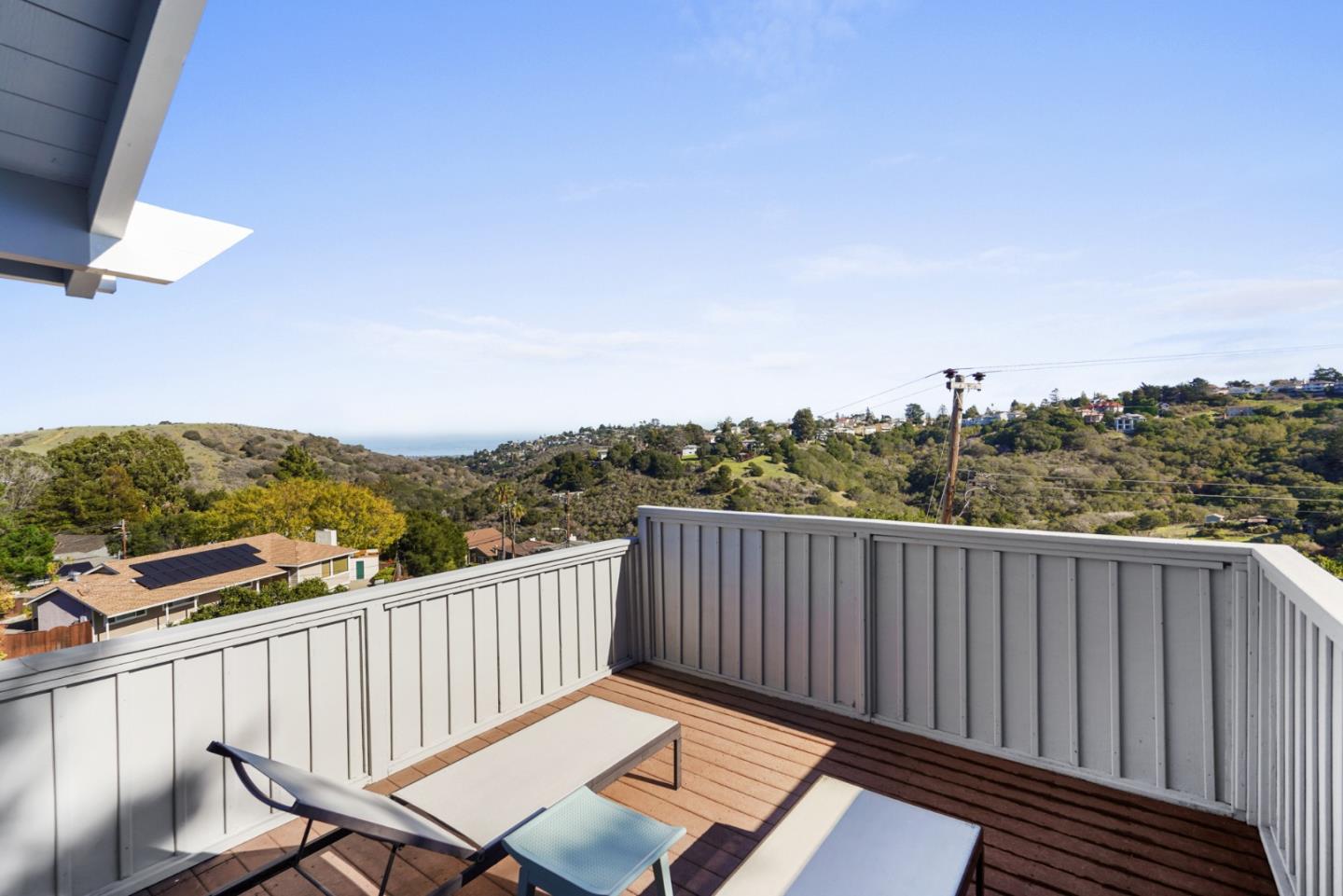 4015 Marsten Avenue Belmont, CA 94002 - Photo 45 of 53 a view of a balcony with wooden floor and city view
