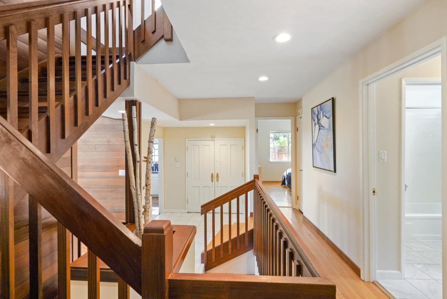4015 Marsten Avenue Belmont, CA 94002 - Photo 7 of 53 a view of an entryway wooden floor