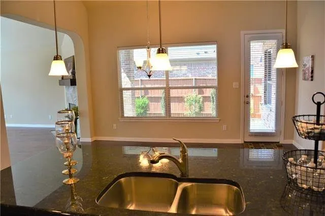 a bathroom with a sink and a tub