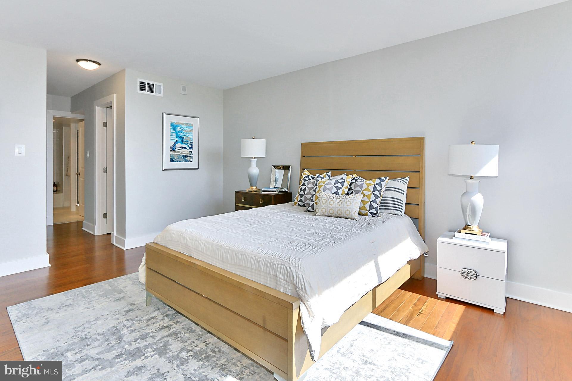 1101 South Arlington Ridge Road, Unit 309 Arlington, VA 22202 - Photo 25 of 47 Main Bedroom towards Main Bath