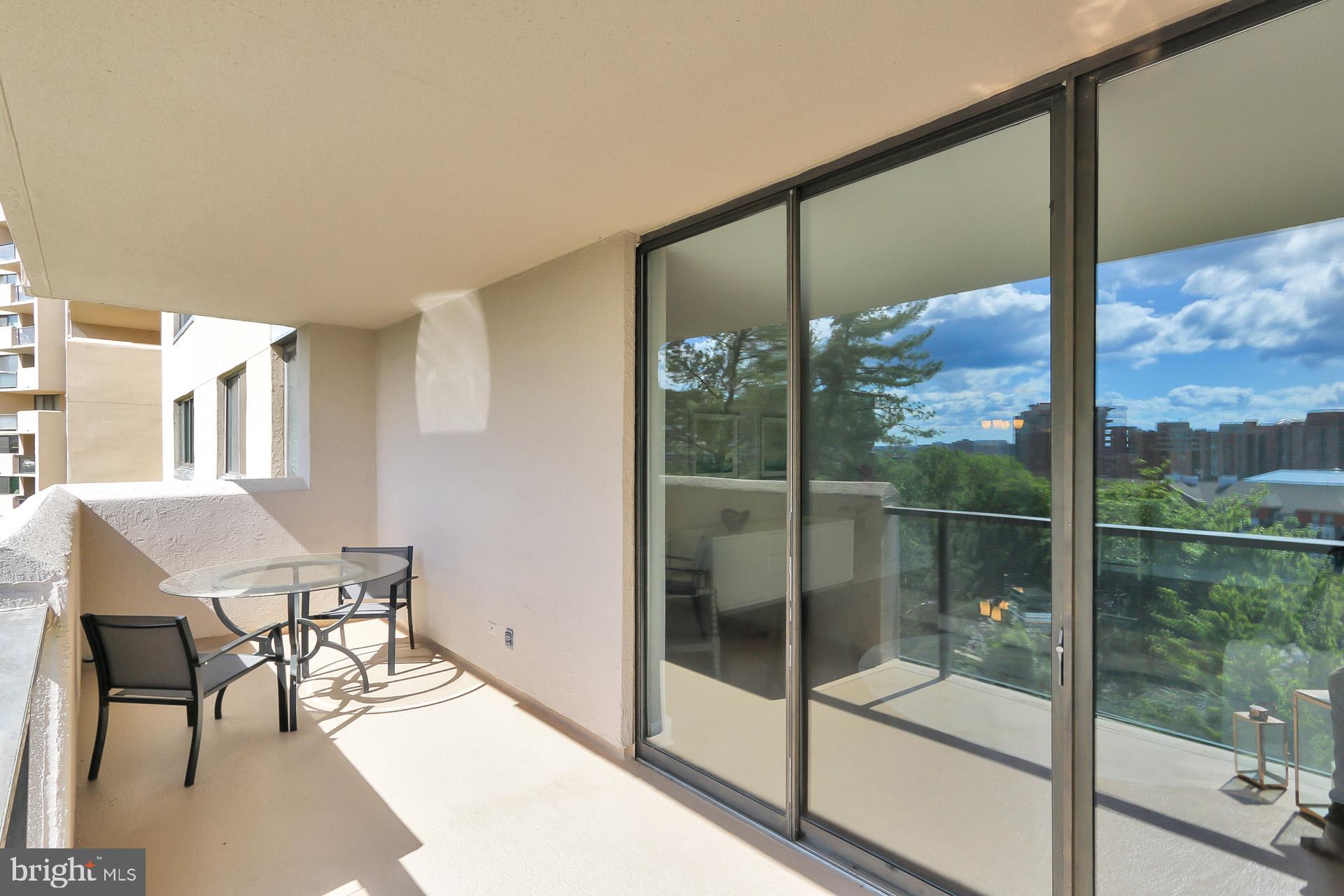 1101 South Arlington Ridge Road, Unit 309 Arlington, VA 22202 - Photo 42 of 47 Balcony