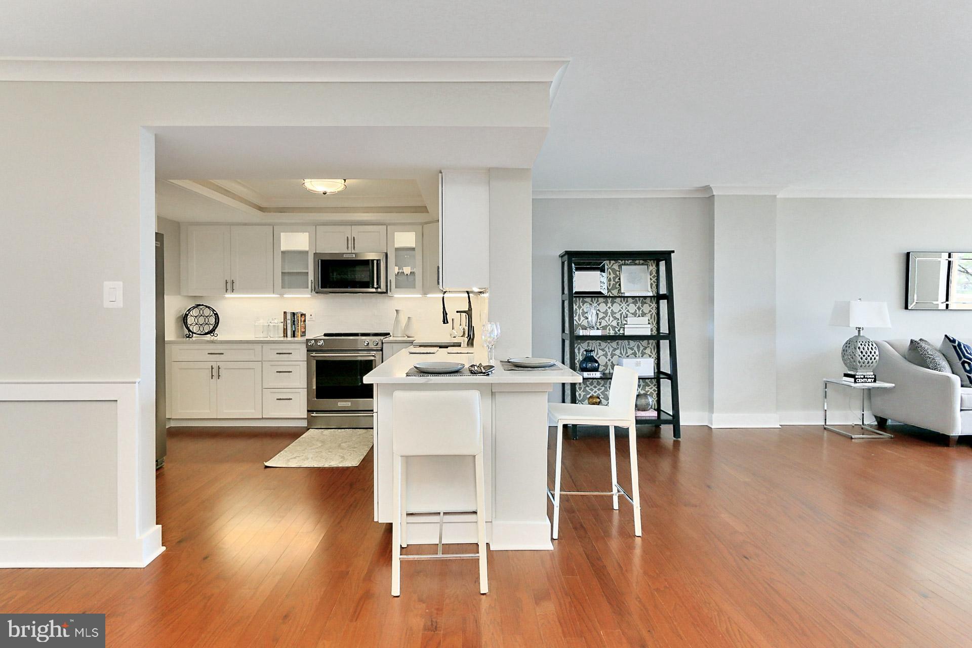 1101 South Arlington Ridge Road, Unit 309 Arlington, VA 22202 - Photo 8 of 47 Kitchen/Partial LR