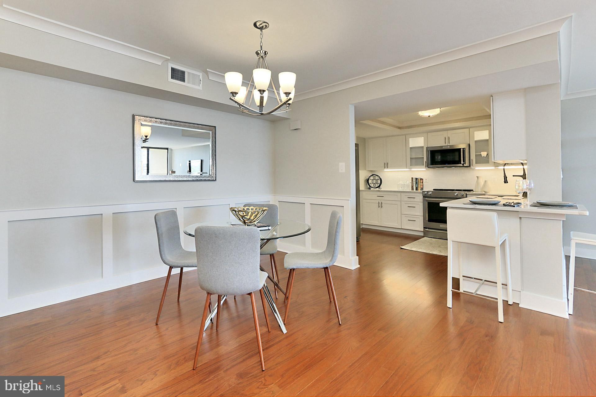 1101 South Arlington Ridge Road, Unit 309 Arlington, VA 22202 - Photo 9 of 47 Dining Area/Kitchen View