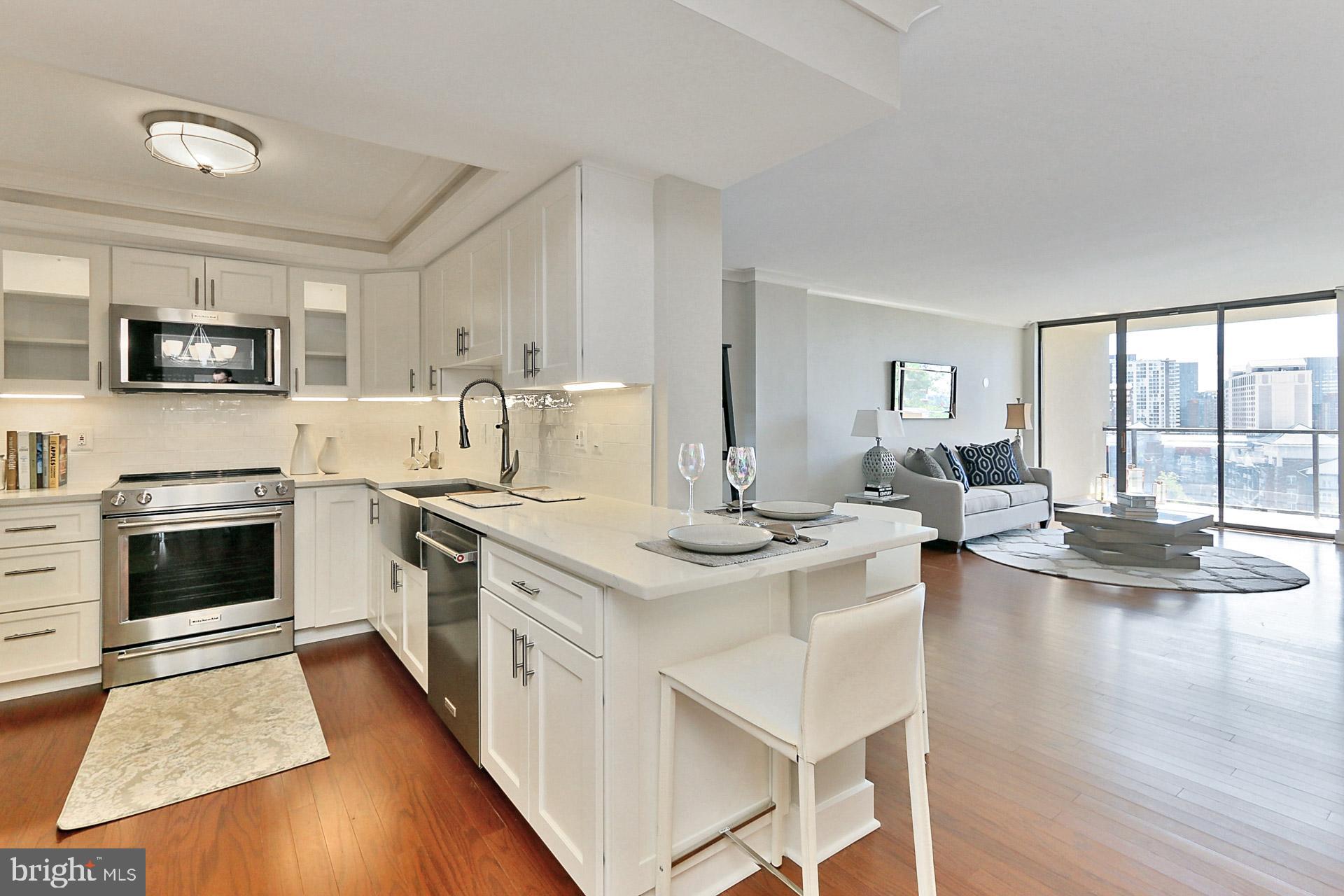 1101 South Arlington Ridge Road, Unit 309 Arlington, VA 22202 - Photo 10 of 47 Kitchen/Partial LR