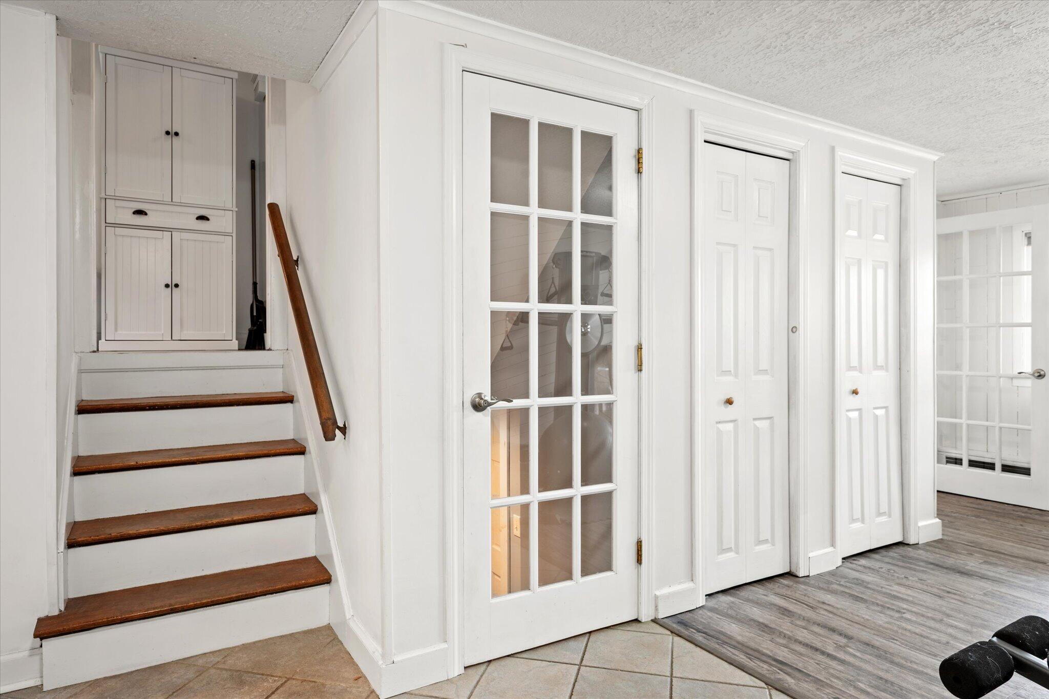 7 Williams Street Hampden, ME 04444 - Photo 43 of 64 43-Exercise Room, Stairs to Kitchen