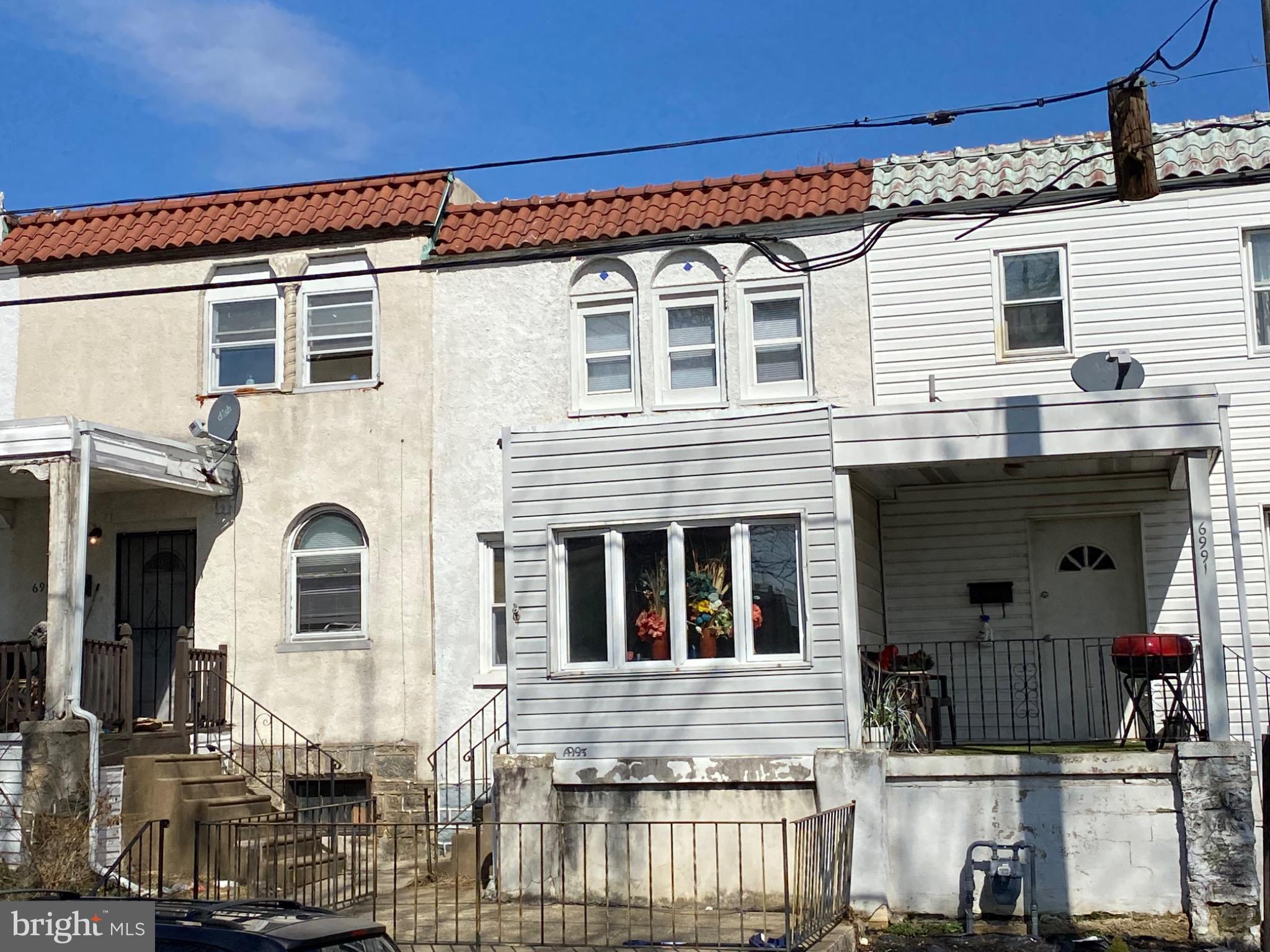 Charming row homes with vibrant character.